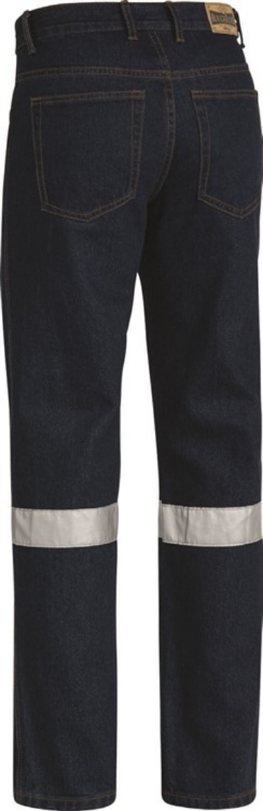 Picture of BISLEY 3M Taped Rough Rider 100% Cotton Denim Jean 13.75oz 390gsm