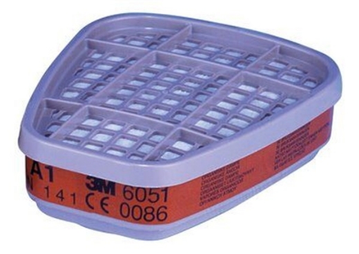 Picture of 3M™ Organic Vapour Cartridge Filter 6051 A1 > UU006790313