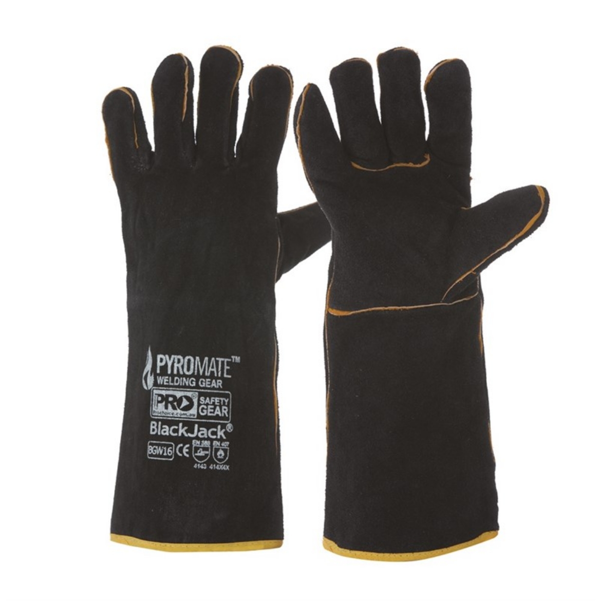 Picture of ProChoice® Pyromate® Black Jack® - Black & Gold Glove Large