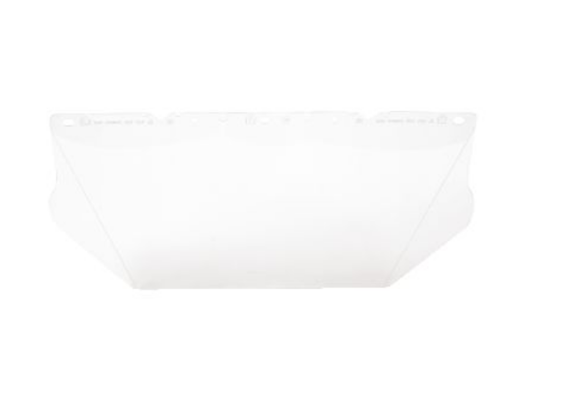 Picture of MSA Visor, Clear, PC, Flat 190mm x 432mm x 1.02mm