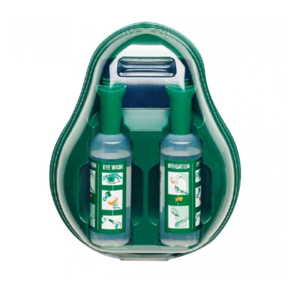 Picture of AERO Eyewash Station 2 x 500mL Saline with Wall Mount Holder
