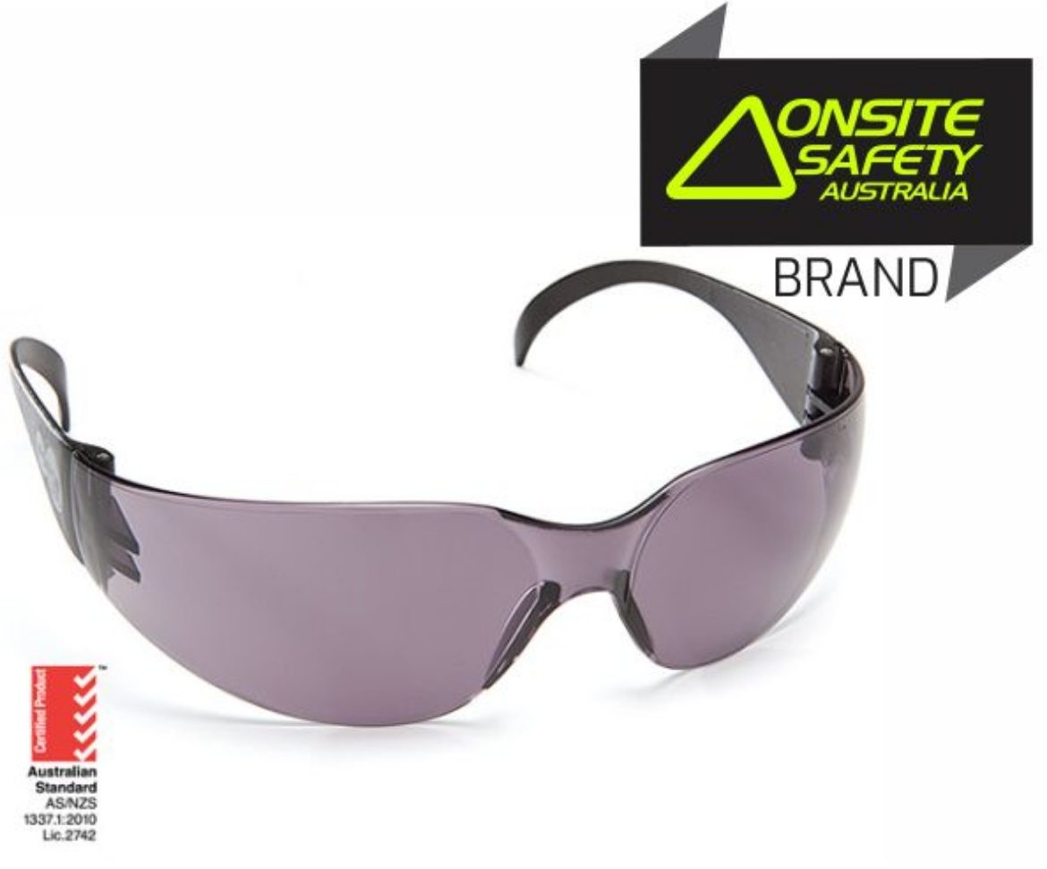 Picture of MERLIN Safety Glasses - SMOKE