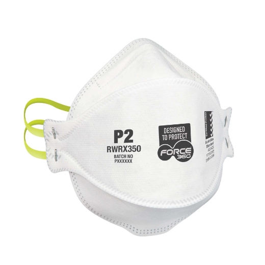 Picture of Force360 P2 Flat Fold Disposable Respirator WRX Respiratory