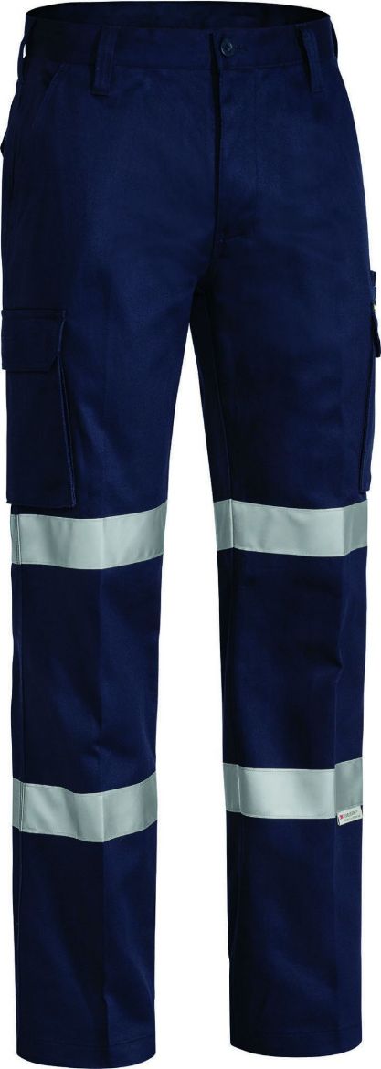 Picture of BISLEY Double Taped Biomotion 100% Cotton Preshrunk Drill Cargo Work Pants 310gsm