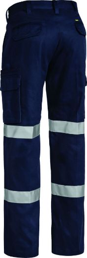 Picture of BISLEY Double Taped Biomotion 100% Cotton Preshrunk Drill Cargo Work Pants 310gsm