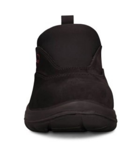Picture of OLIVER WB34 Series Black Slip On Sports Shoe Water Resistant Nubuck Leather Fully Lined