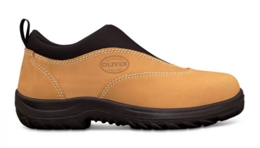 Picture of OLIVER WB34 Series Wheat Slip On Sports Shoe Water Resistant Nubuck Leather Fully Lined