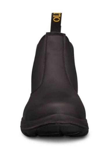 Picture of OLIVER WB34 Series Black Elastic Sided Boot, Water Resistant Full Grain Leather