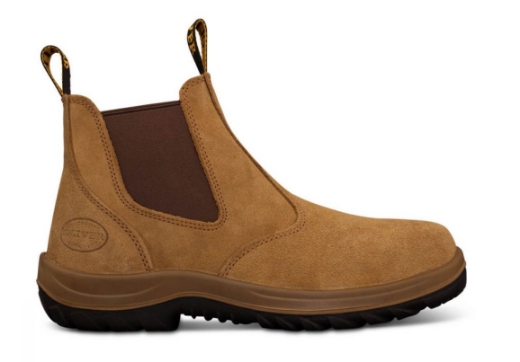 Picture of OLIVER WB34 Series Beige Elastic Sided Boot, Water Resistant Suede Leather