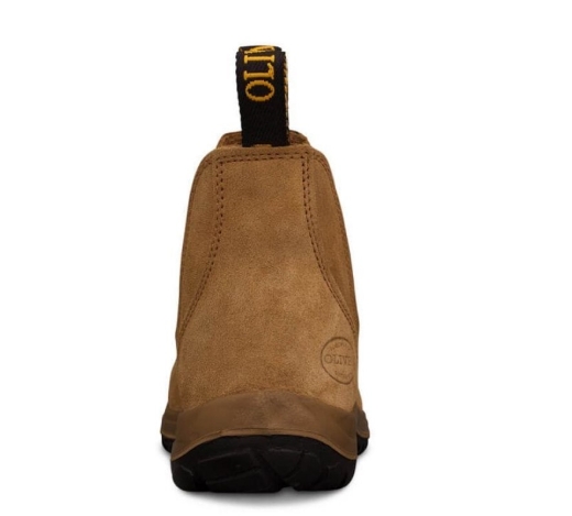 Picture of OLIVER WB34 Series Beige Elastic Sided Boot, Water Resistant Suede Leather