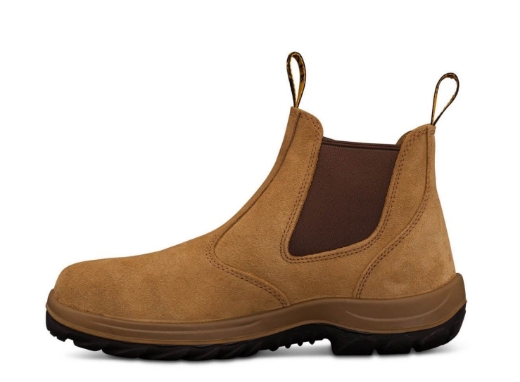 Picture of OLIVER WB34 Series Beige Elastic Sided Boot, Water Resistant Suede Leather