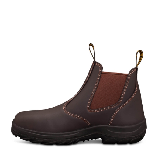 Picture of OLIVER WB34 Series Claret Elastic Sided Boot, Water Resistant Full Grain Leather