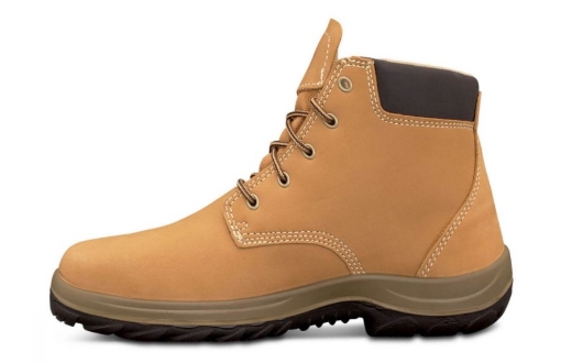 Picture of OLIVER WB34 Series Wheat Ankle Height Lace Up Boot Water Resistant Nubuck Leather Padded Comfort Collar Fully Lined