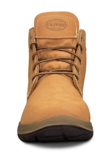 Picture of OLIVER WB34 Series Wheat Ankle Height Lace Up Boot Water Resistant Nubuck Leather Padded Comfort Collar Fully Lined