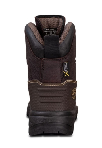 Picture of OLIVER AT65 Series Brown 150mm, 100% Waterproof CORDURA® and Caustic Resistant Full Grain Leather, Steel Toe with Penetration Resistance, Lace up Boot.