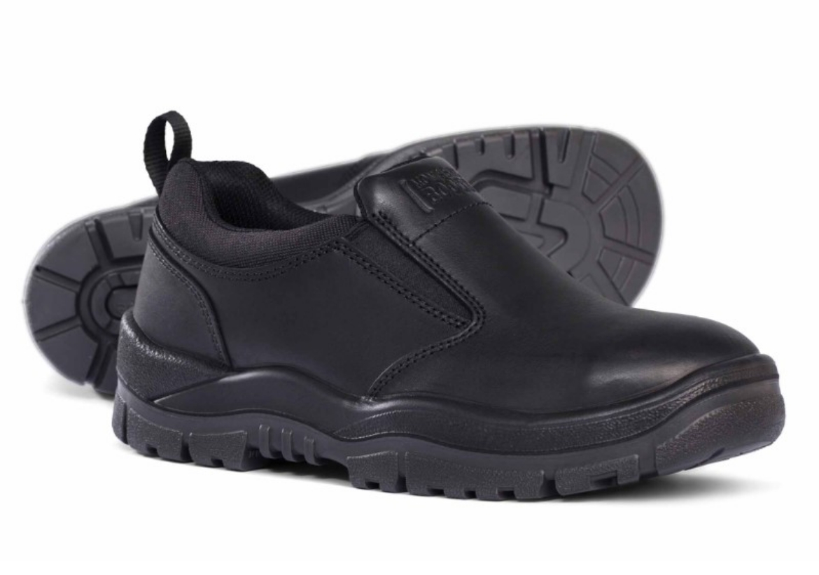 Picture of MONGREL Black Non Safety Slip on Shoe