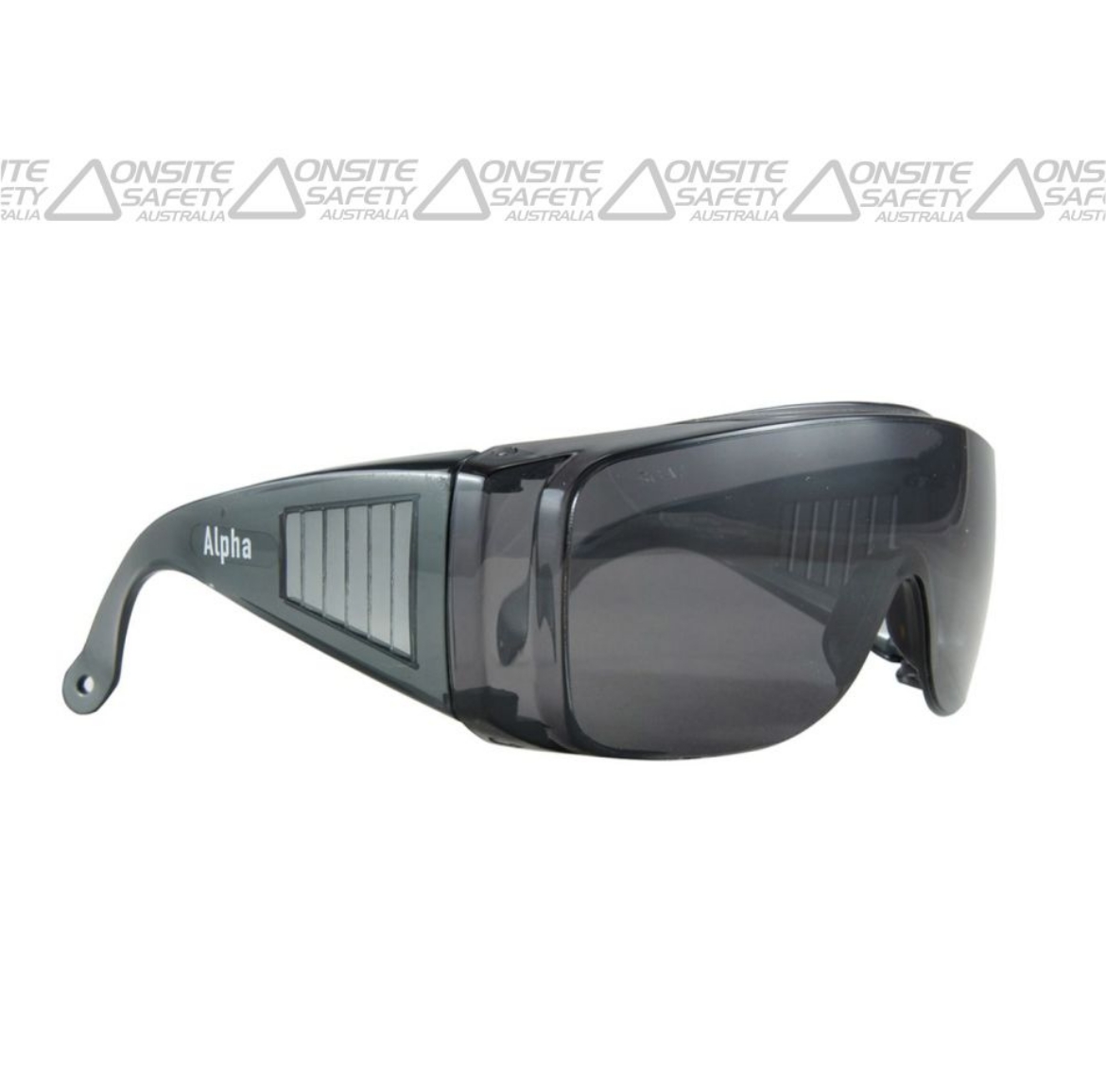 Picture of Alpha Smoke Uncoated Lens Overspecs