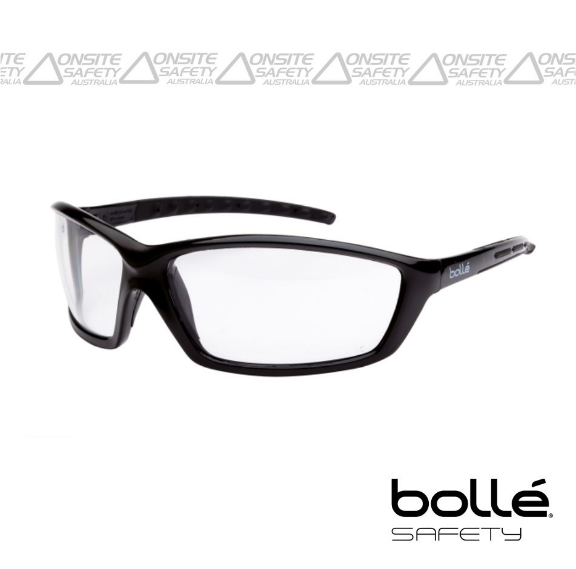 Picture of BOLLE Prowler Gloss Black Frame AS/AF Clear Lens