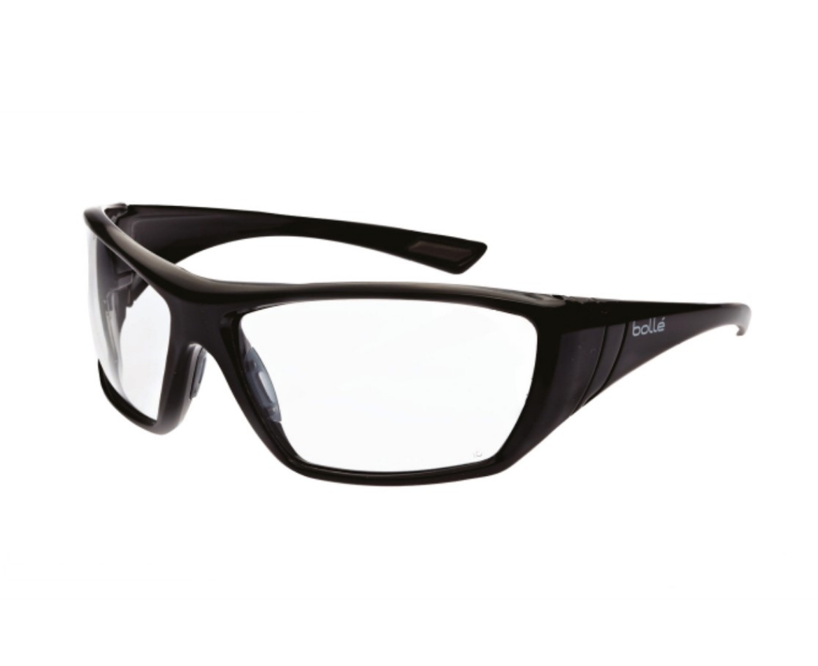 Picture of BOLLE HUSTLER Gloss Black Frame AS/AF Clear Lens