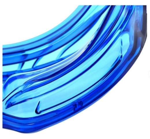 Picture of BOLLE Blast Blue PVC Frame AS/AF Clear Lens Top Vent Closed with Foam