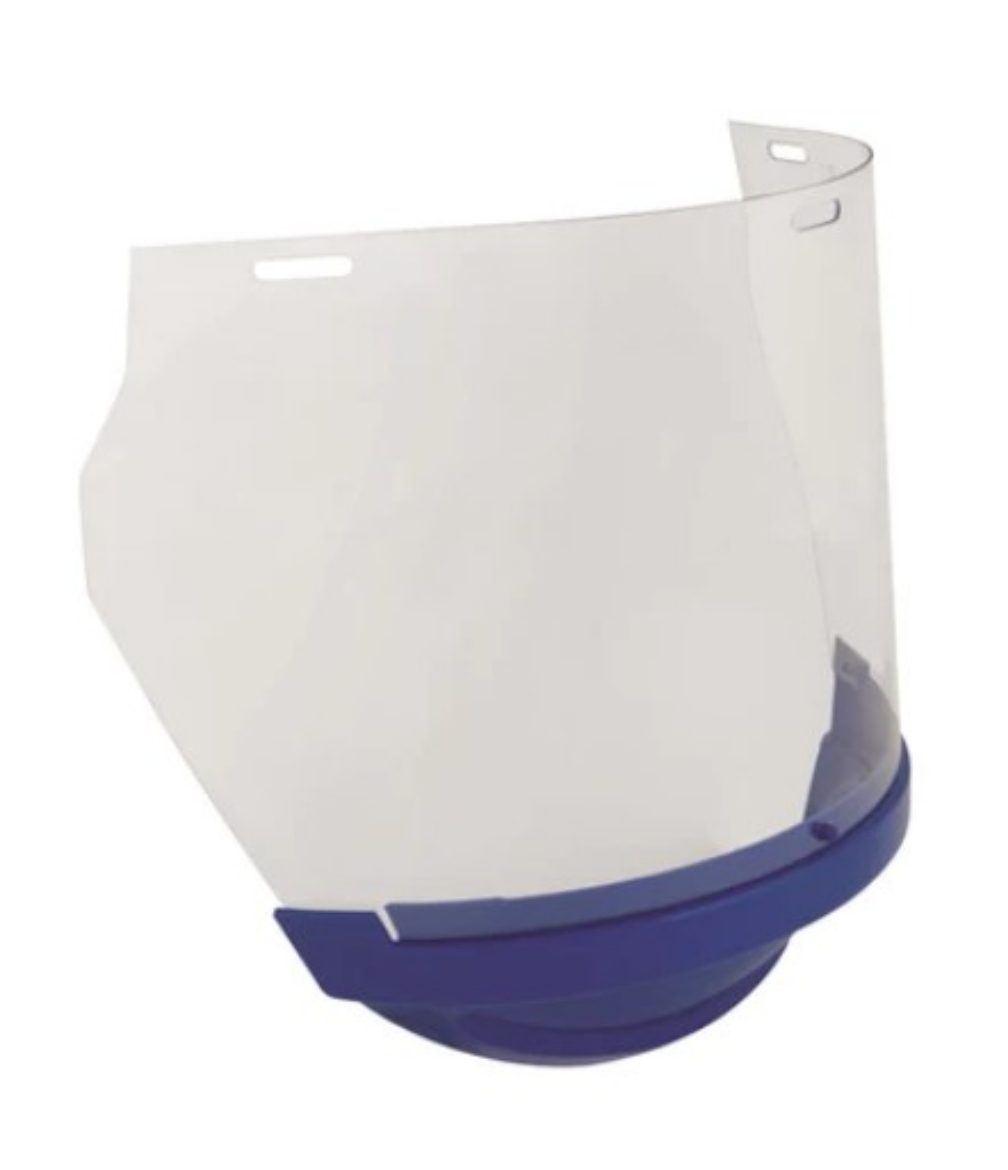 Picture of UNISAFE Replacement Clear Polycarb Visor/Blue Chinguard for VC107