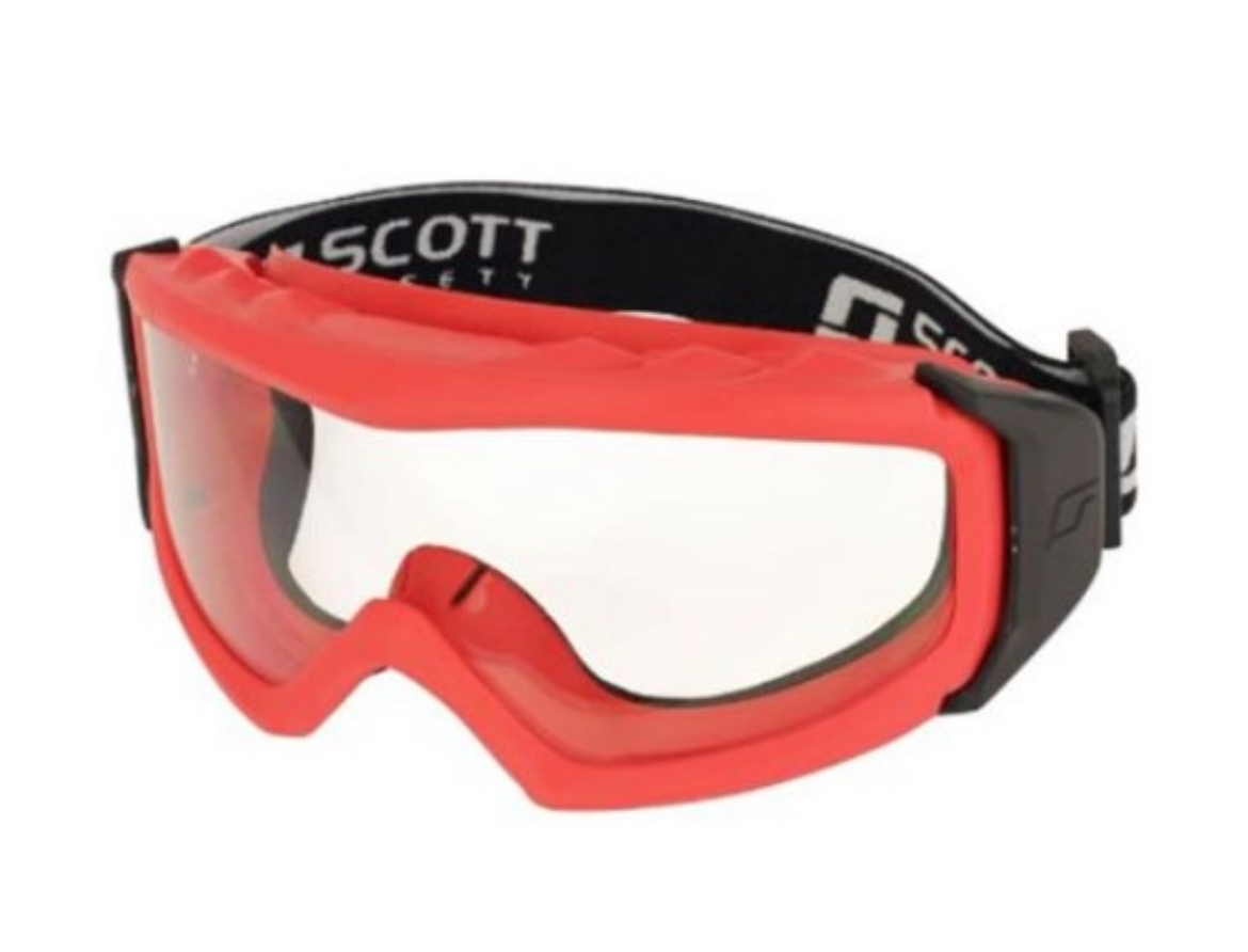 Picture of SCOTT Goggle Bushfire Red TPV HCAF Foam Bound Non Vented > AT010654526   ** Discontinued **