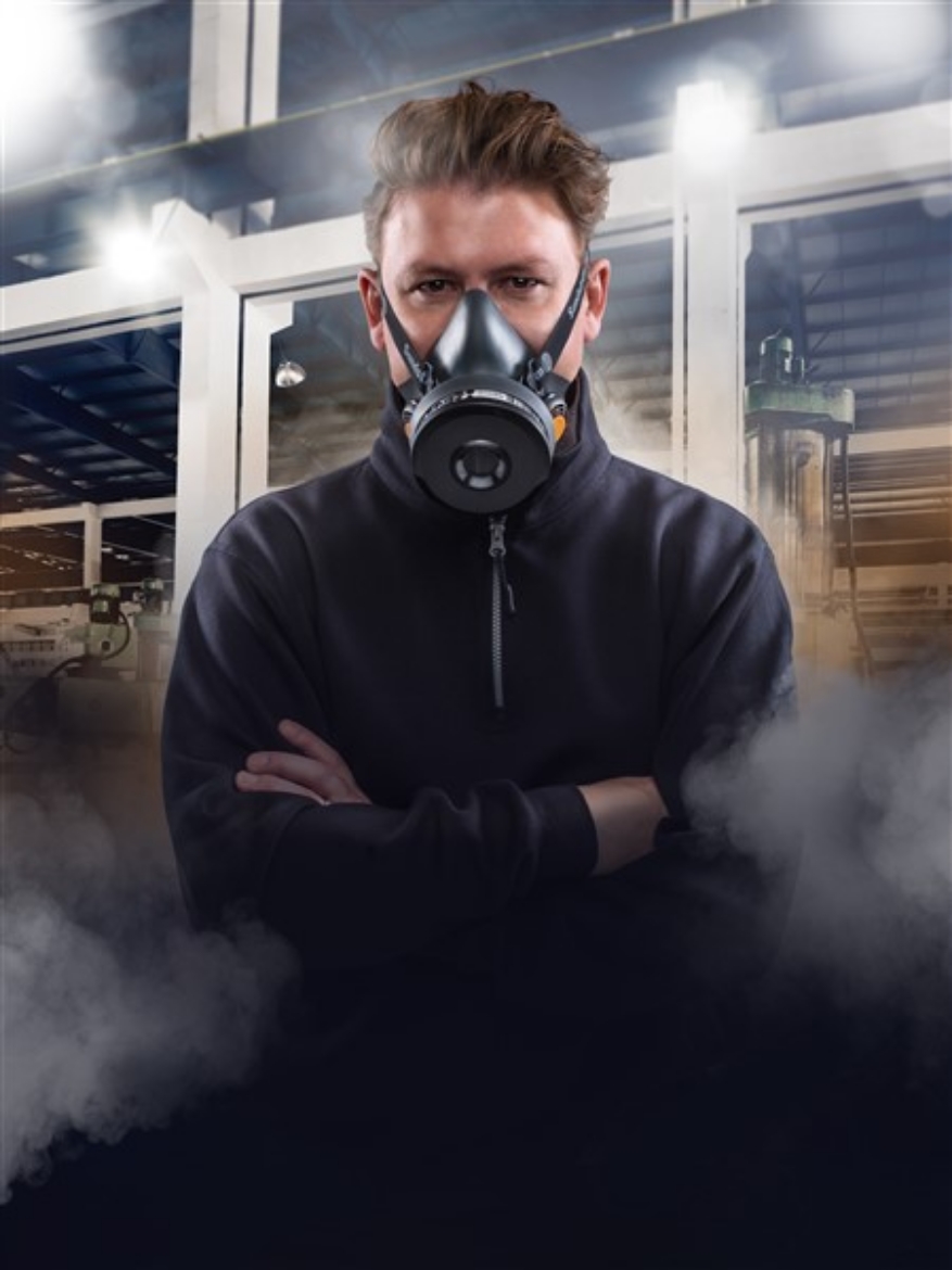 Picture of SUNDSTROM SR100 Half Mask Silicon M/L