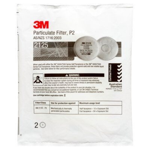 Picture of 3M™ P2 Particulate Disc Filter / 2125 > 70071486180