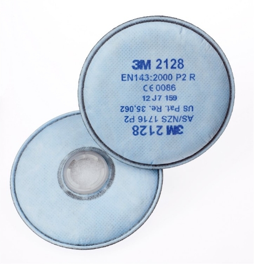 Picture of 3M™ GP2 Particulate Filter P2 with Nuisance Level Organic Vapor/Acid Gas Relief > 70071486198