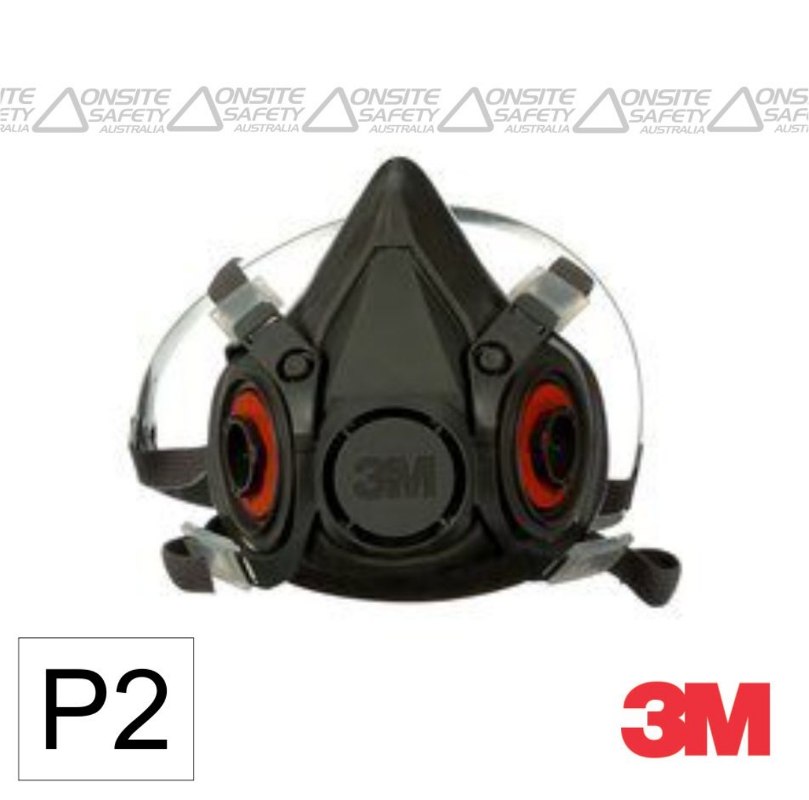 Picture of 3M™ Standard Half Face Respirator - Large / 6300 > XA007702674
