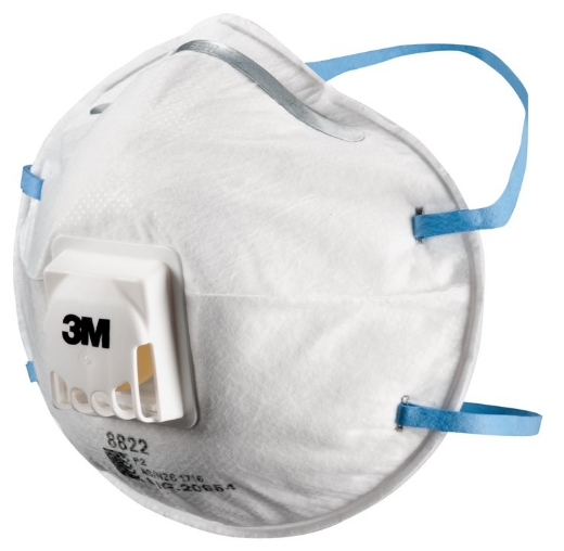 Picture of 3M™ Cupped Particulate Respirator P2 Valved > WX700900359