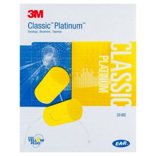 Picture of 3M™ E-A-R™ Classic™ Platinum™ Uncorded Earplugs Pillow Pack SLC80 23dB Class 4 > 70071515848