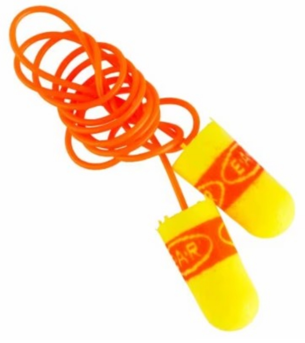 Picture of 3M™ E-A-Rsoft™ SuperFit™ Corded Earplugs Poly Bag SLC80 24dB Class 4 > 70071515145