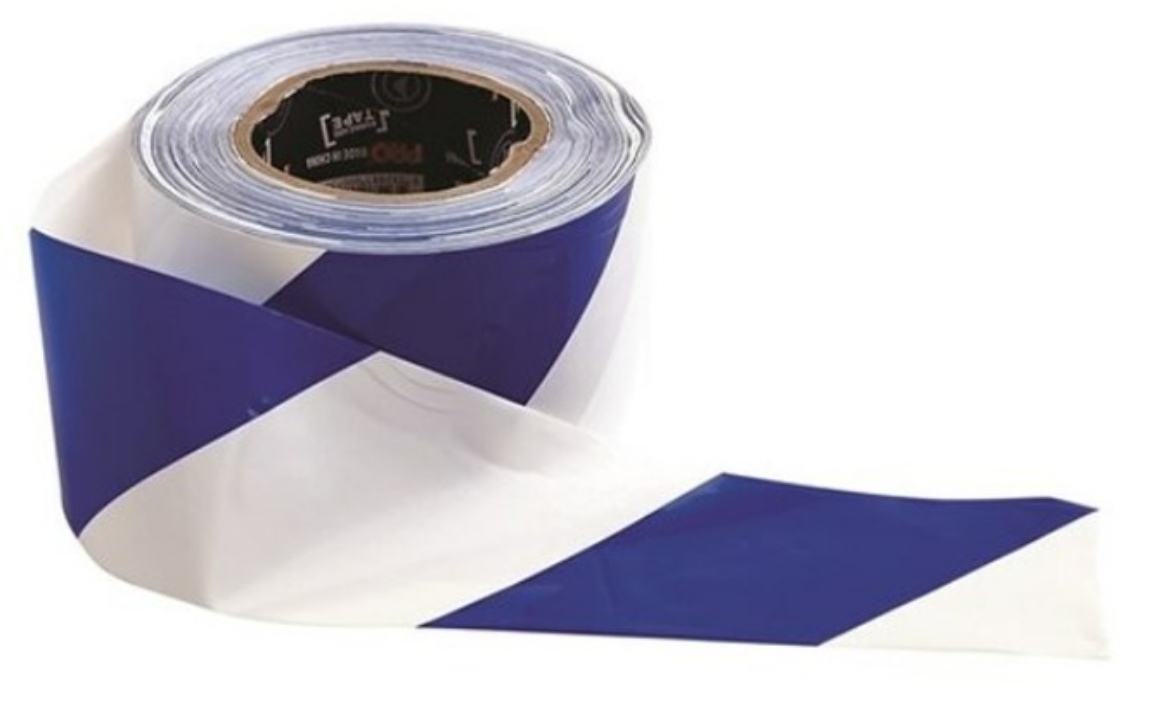 Picture of ProChoice Barricade Tape 100m x 75mm Blue & White