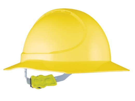 Picture of Force360 GT12 Type 1 ABS Non-Vented Broad Brim Hard Hat with Ratchet Harness