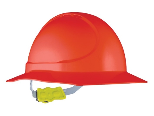 Picture of Force360 GT12 Type 1 ABS Non-Vented Broad Brim Hard Hat with Ratchet Harness