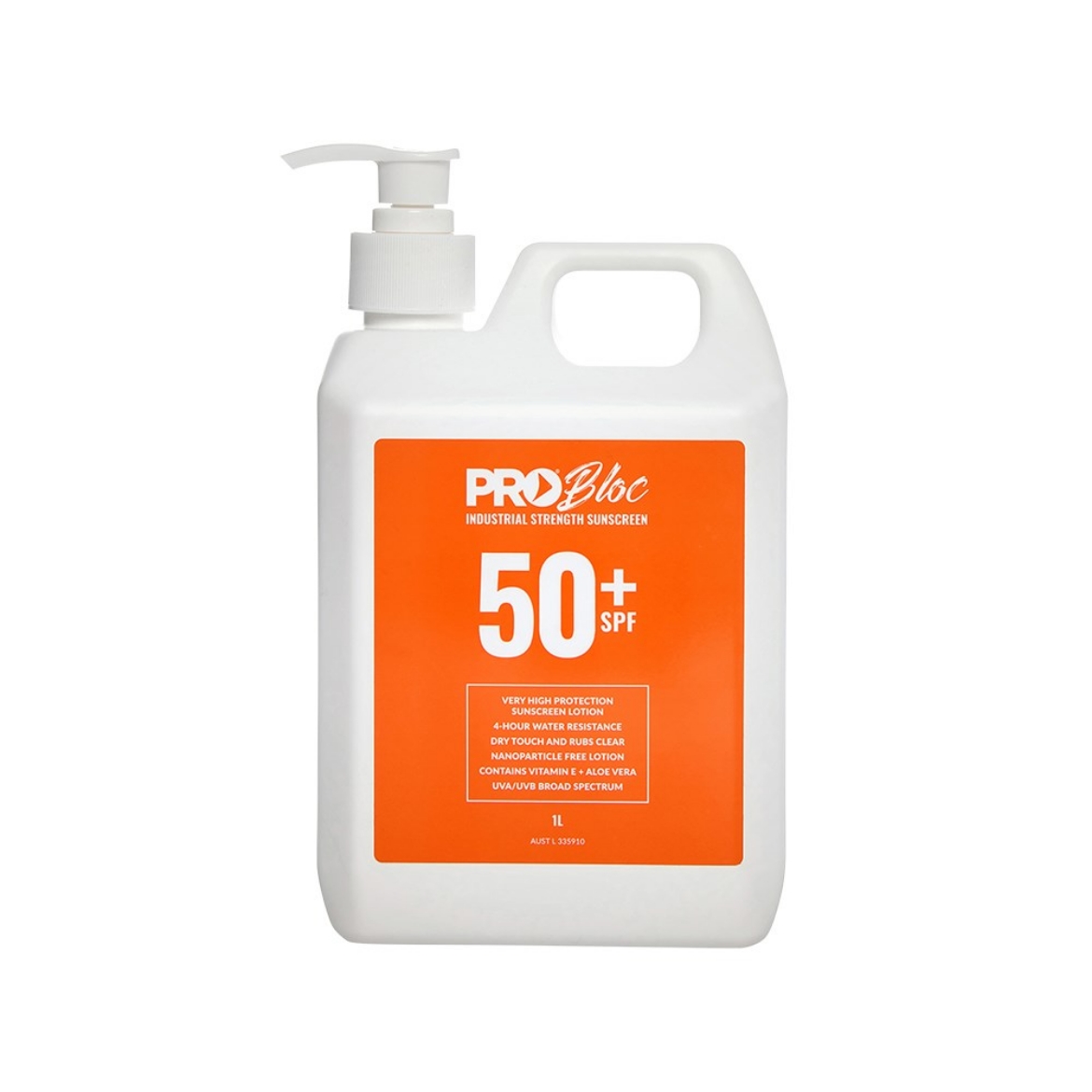 Picture of PROBLOC SPF 50 + Sunscreen 1L Pump Bottle