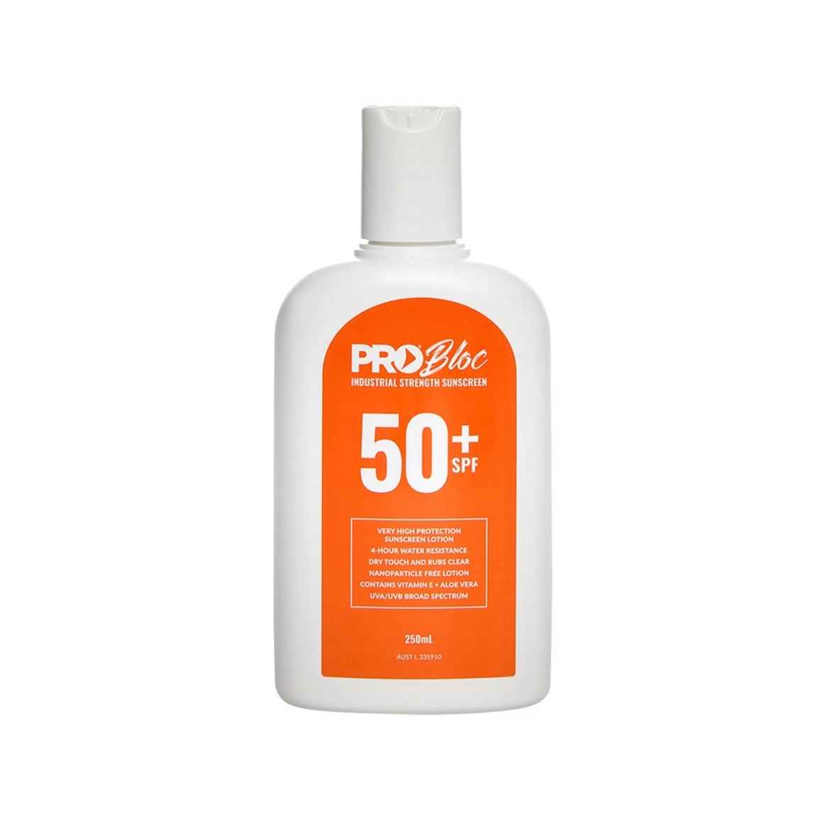 Picture of PROBLOC SPF 50 + Sunscreen 250mL Squeeze Bottle
