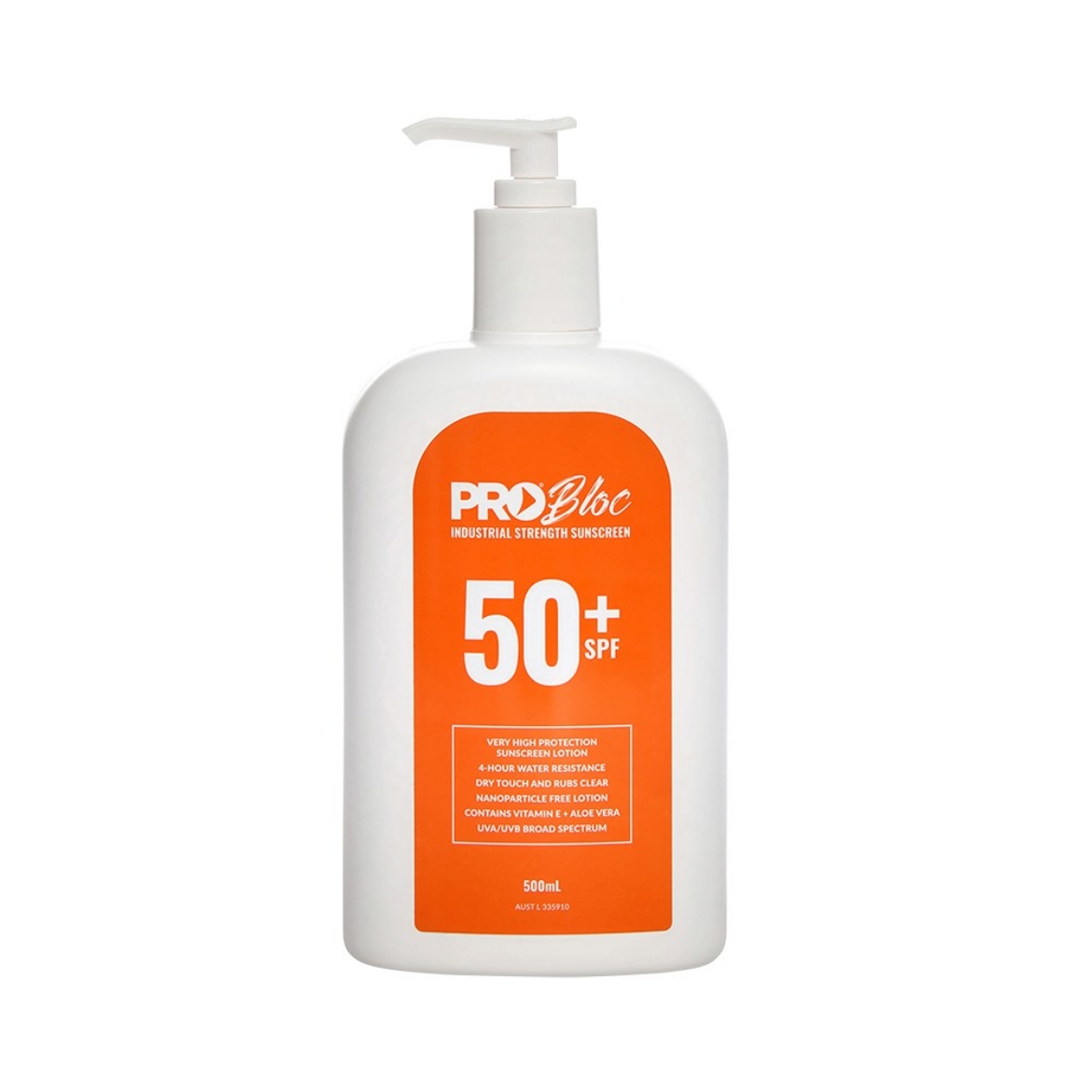 Picture of PROBLOC SPF 50 + Sunscreen 500mL Pump Bottle