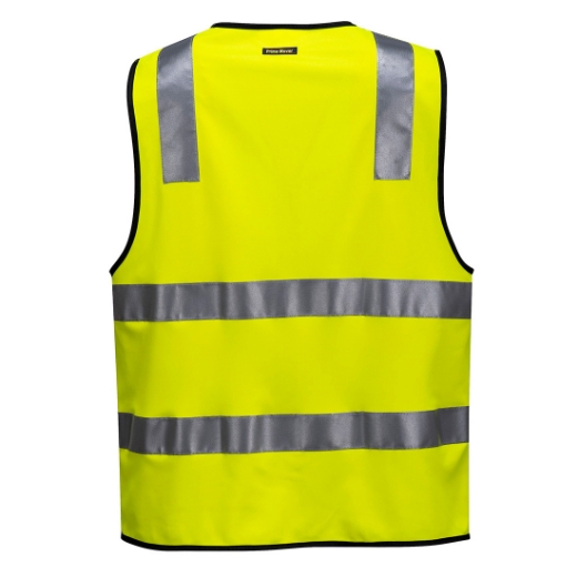 Picture of PORTWEST Hi Vis Vest with 3M Tape - Zipper closure