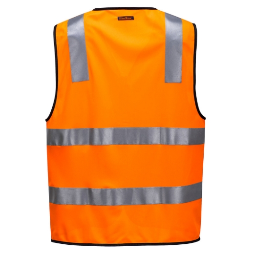 Picture of PORTWEST Hi Vis Vest with 3M Tape - Zipper closure