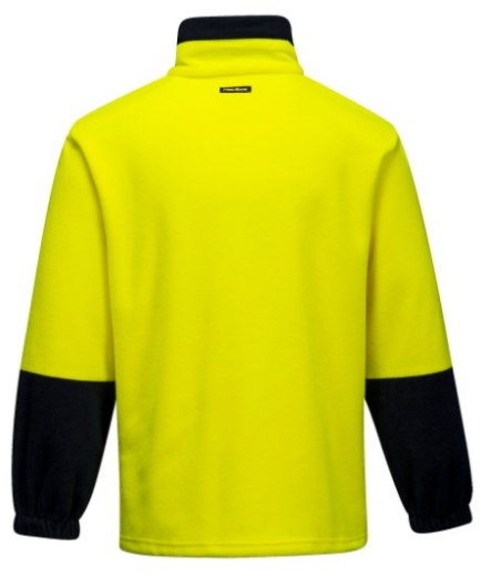 Picture of PRIME MOVER Hi Vis 2 Tone Polar Fleece Anti-Pill Jumper 285gsm