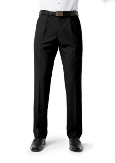Picture of Biz Collection Mens Classic Pleat Pant Polyester Viscose Easy Care Fabric
