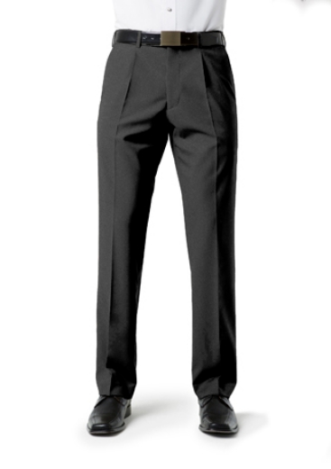 Picture of Biz Collection Mens Classic Pleat Pant Polyester Viscose Easy Care Fabric