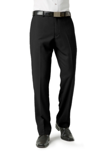 Picture of Biz Collection Mens Classic Flat Front Pant