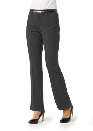 Picture of Biz Collection Ladies Classic Flat Front Pant Polyester Viscose Easy Care Fabric