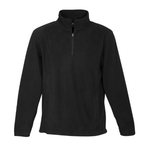 Picture of Biz Collection Mens Trinity Fleece ½ Zip Pullover 200gsm