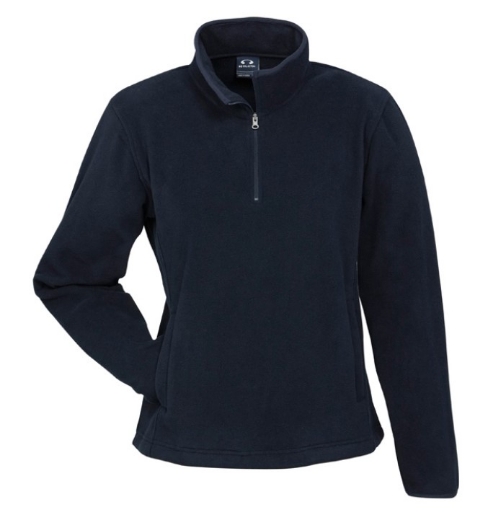 Picture of Biz Collection Womens Trinity Fleece ½ Zip Pullover 200gsm