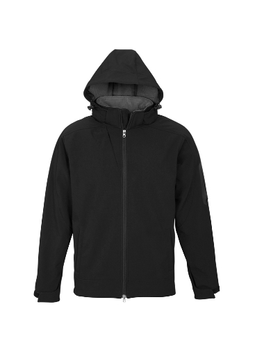 Picture of Biz Collection Mens 96% Polyester 4% Elastane BIZ TECH™ Summit Soft Shell Jacket
