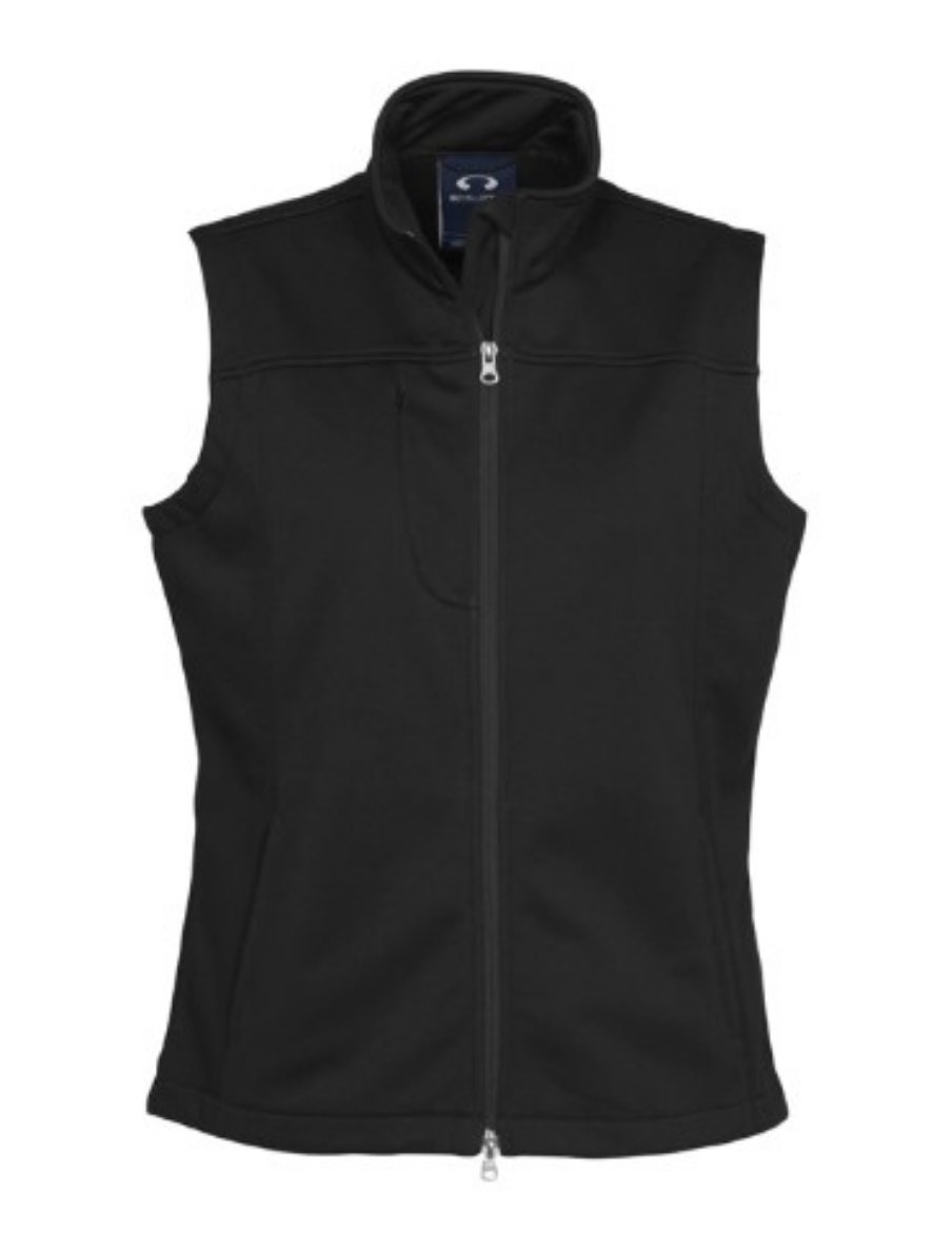 Picture of Biz Collection Womens BIZ TECH™ Soft Shell Vest 100% Bonded Polyester